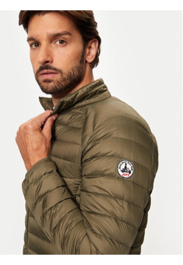 Jott Kurtka puchowa Mat P000MDOW02 Zielony Slim Fit. Kolor: zielony. Materiał: syntetyk