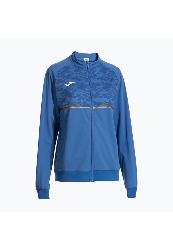 Bluza do biegania damska Joma Record III Full Zip. Kolor: niebieski. Sport: bieganie