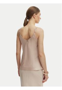 Rinascimento Top CFC0127685003 Beżowy Regular Fit. Kolor: beżowy. Materiał: syntetyk #4
