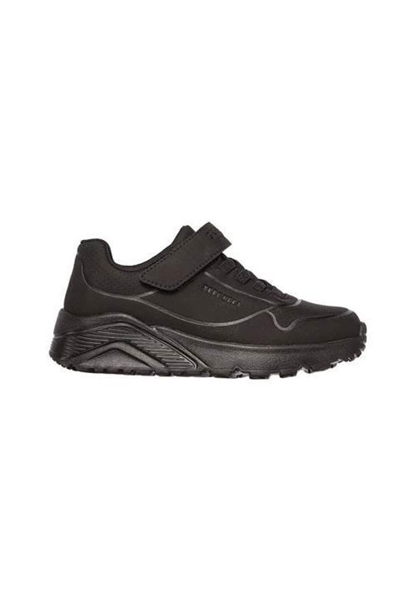 skechers - Buty do chodzenia dla dzieci Skechers Uno Lite Vendox. Zapięcie: rzepy. Kolor: czarny. Materiał: syntetyk, materiał. Szerokość cholewki: normalna. Model: Skechers Sport. Sport: turystyka piesza