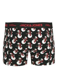 Jack & Jones Komplet bokserki i skarpety Snow Skulls Giftbox 12285138 Czarny. Kolor: czarny. Materiał: bawełna #6