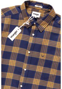 Wrangler - KOSZULA MĘSKA KRÓTKI RĘKAW WRANGLER SS 1PKT SHIRT PATRIOT BLUE W5881OR5H 112129599. Długość rękawa: krótki rękaw. Długość: krótkie #5