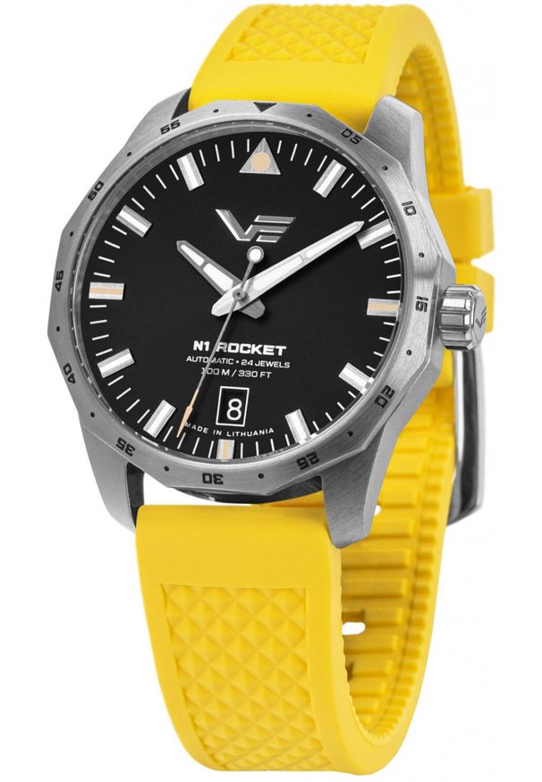 Zegarek Vostok Europe Zegarek męski Vostok Europe NH35A-125A747SY żółty. Kolor: żółty