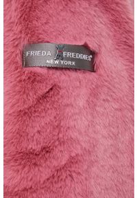 Frieda & Freddies - Płaszcz. Okazja: na co dzień. Kolor: różowy. Styl: casual, klasyczny #3