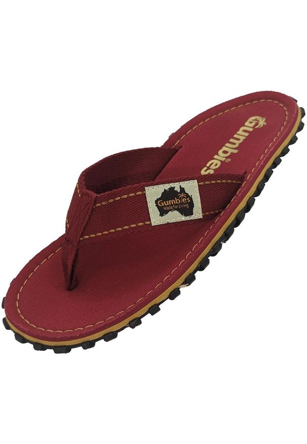 Gumbies - Japonki GUMBIES ISLANDER FLIP-FLOPS UNISEX. Kolor: czerwony. Sport: pływanie, fitness