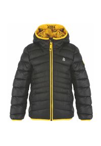 GLOMEX - Kurtka zimowa dziecięca Loap Intermo 116 - wodoodporna. Kolor: żółty, fioletowy, wielokolorowy. Sezon: zima. Styl: sportowy #1