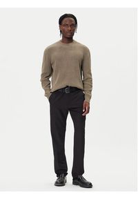 BOSS Sweter P-Horso 50549989 Brązowy Regular Fit. Kolor: brązowy. Materiał: syntetyk