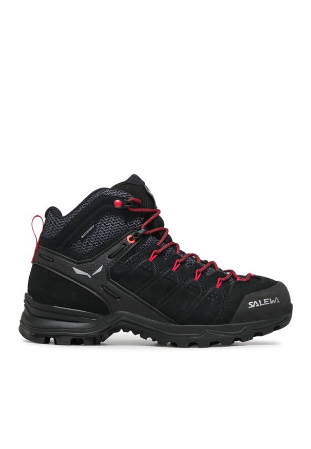 Salewa Trekkingi Ws Alp Mate Mid Wp 61385-0998 Czarny. Kolor: czarny. Materiał: zamsz, skóra