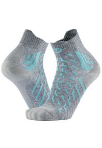 Skarpety trekkingowe dla kobieta Therm-ic Trekking Cool Light Ankle Lady. Kolor: wielokolorowy, niebieski, szary. Materiał: lyocell. Sport: turystyka piesza