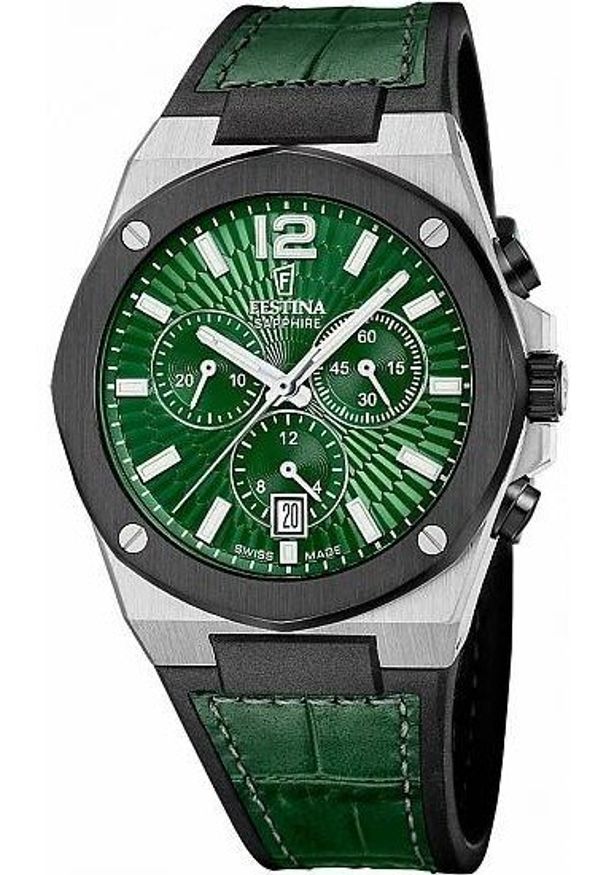 Zegarek męski Festina F22003-3 czarny. Kolor: czarny