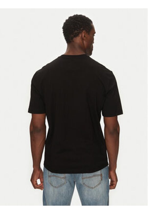 Armani Exchange T-Shirt XM000363 AF12308 UC001 Czarny Regular Fit. Kolor: czarny. Materiał: bawełna