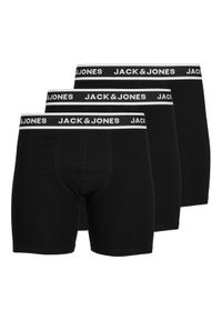 Jack & Jones - Jack&Jones Komplet 3 par bokserek 12229576 Czarny. Kolor: czarny. Materiał: bawełna