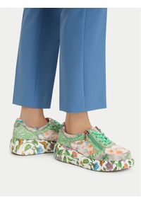 Laura Vita Sneakersy Sodao 51 Zielony. Kolor: zielony. Materiał: skóra #1