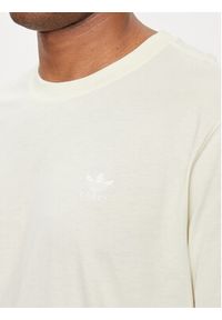 Adidas - adidas T-Shirt Trefoil Essentials IR9694 Beżowy Regular Fit. Kolor: beżowy. Materiał: bawełna #3