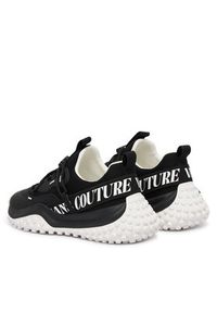 Versace Jeans Couture Sneakersy 80YA3SN2 Czarny. Kolor: czarny. Materiał: materiał #4