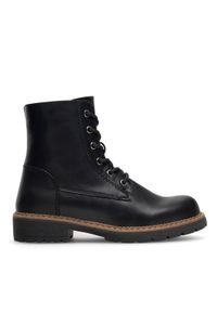 Clara Barson Botki CEO-WS5866-26 Czarny. Kolor: czarny. Materiał: materiał, syntetyk