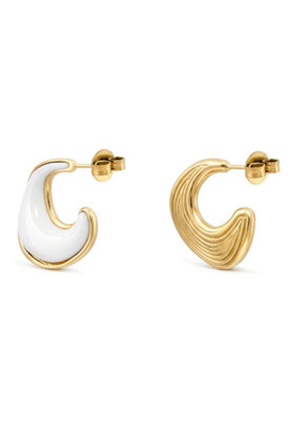 Guess Kolczyki JUBE06 159JW Biały. Materiał: ze stali, ze stali nierdzewnej. Kolor: biały