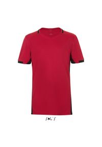 SOL'S - Koszulka dziecięca Sol's Classico. Kolor: wielokolorowy, czarny, czerwony. Sport: piłka nożna #1