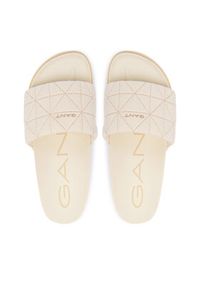 GANT - Gant Klapki 32508310 Biały. Kolor: biały. Materiał: materiał #2