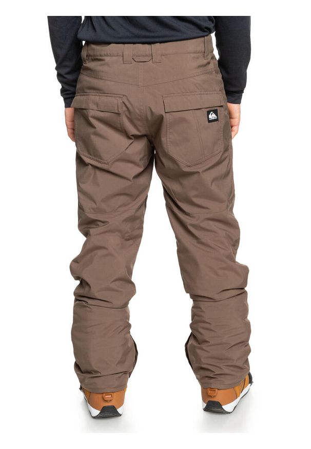 Quiksilver - Spodnie śnieżne dla Mężczyzn ESTATE. Kolor: brązowy. Materiał: poliester. Sezon: zima. Sport: narciarstwo