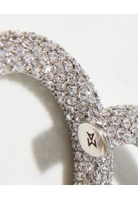 AMINA MUADDI - Kolczyki z kryształami Cameron Medium. Materiał: srebrne, metalowe. Kolor: srebrny. Kamień szlachetny: kryształ #6