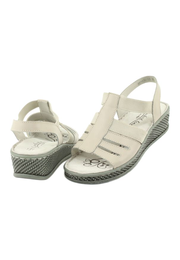 Comfort line Filippo DS1432/20 BE beżowe beżowy. Kolor: beżowy. Materiał: skóra