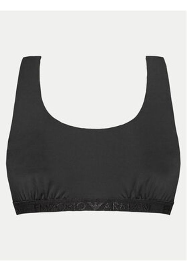 Emporio Armani Underwear Biustonosz top 164232 3F204 00020 Czarny. Kolor: czarny. Materiał: syntetyk