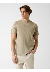 Guess T-Shirt 181948 Beżowy Classic Fit. Kolor: beżowy #1