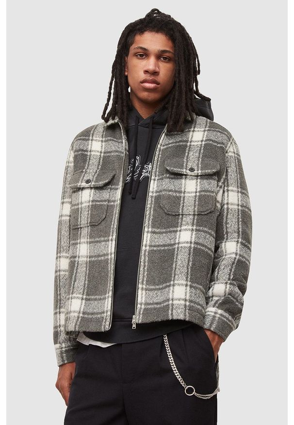 AllSaints kurtka męska przejściowa. Okazja: na co dzień. Styl: casual