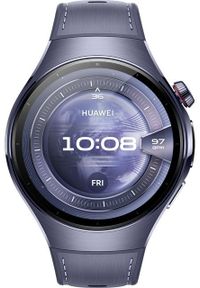 HUAWEI - Huawei Watch 5 46mm Fioletowy. Kolor: fioletowy
