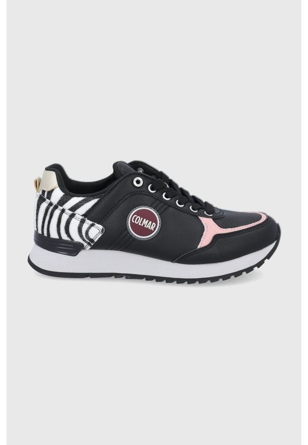 Colmar - Buty. Nosek buta: okrągły. Zapięcie: sznurówki. Kolor: czarny. Materiał: guma