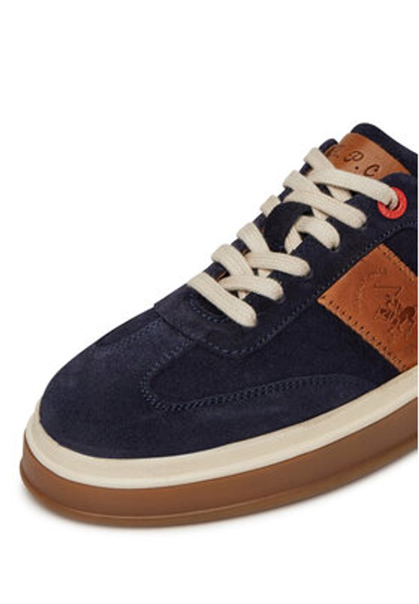 Beverly Hills Polo Club Sneakersy WI34-3410-17438-01 Granatowy. Kolor: niebieski. Materiał: zamsz, skóra
