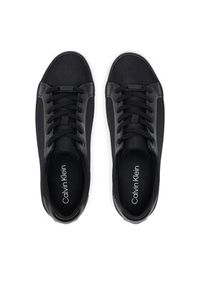 Calvin Klein Sneakersy Vulc Lace Up - Jacq HW0HW02412 Czarny. Kolor: czarny. Materiał: materiał #4