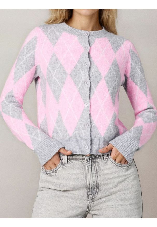 Sinsay - Wzorzysty kardigan - wielobarwny