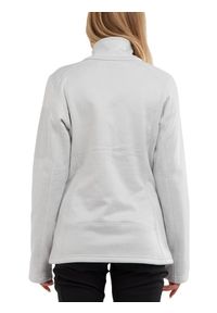 FUNDANGO - Sweter polarowy damski Fundango Antila Fleece. Kolor: biały. Materiał: polar. Sezon: zima. Sport: turystyka piesza