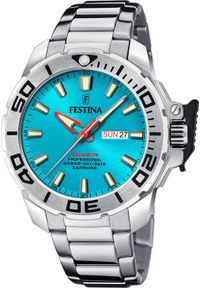 Zegarek Festina Zegarek męski Festina F20665-6 srebrny. Kolor: srebrny #1