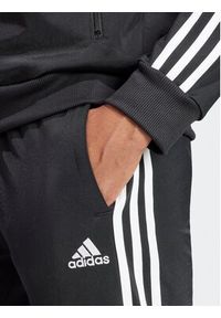 Adidas - adidas Dres Essentials 3-Stripes IJ8781 Czarny Slim Fit. Kolor: czarny. Materiał: syntetyk #6