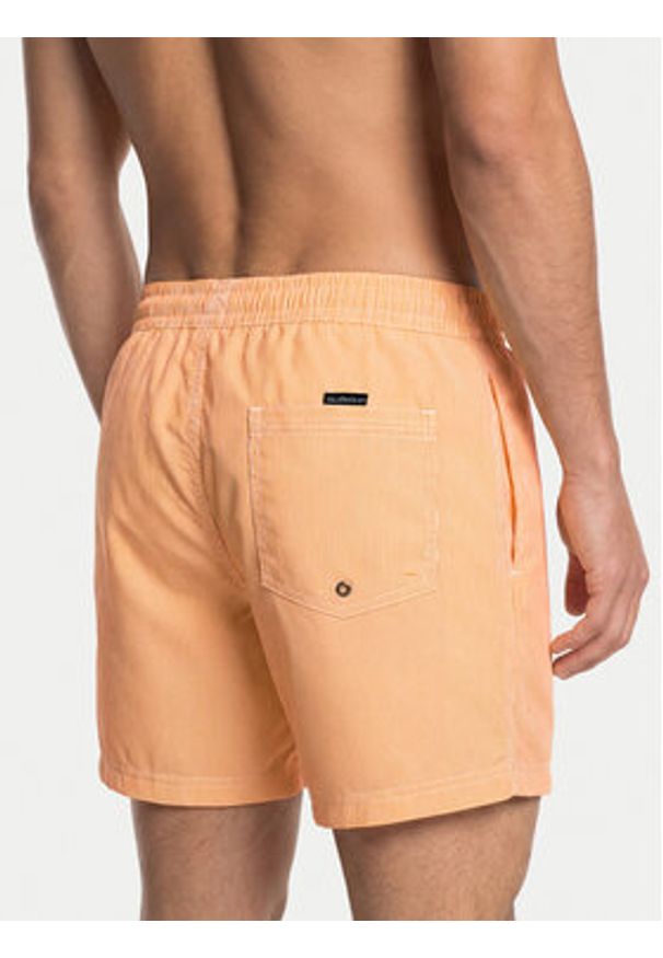 Quiksilver Szorty kąpielowe Everyday Deluxe EQYJV04101 Żółty Regular Fit. Kolor: żółty. Materiał: syntetyk