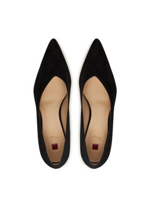 HÖGL Czółenka Sheryl 0-104502-01000 Czarny. Kolor: czarny. Materiał: skóra, zamsz