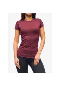 SENSOR - Koszulka merino damska Sensor Merino Air Tee SS. Kolor: czerwony