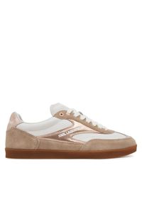 Karl Lagerfeld - KARL LAGERFELD Sneakersy KL63855 Różowy. Kolor: różowy. Materiał: zamsz, skóra