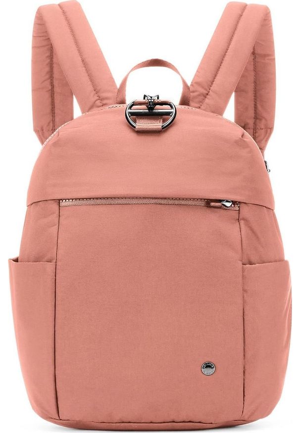 Pacsafe Plecak mini damski antykradzieżowy 8L Pacsafe Citysafe CX Econyl - różowy. Kolor: różowy