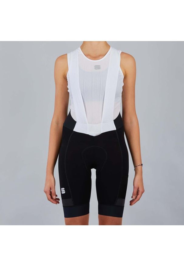 SPORTFUL - Spodenki rowerowe damskie Sportful Supergiara Bibshort. Kolor: czarny. Sport: kolarstwo