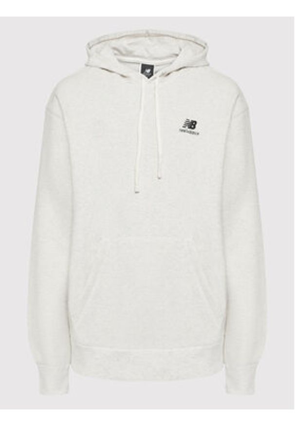 New Balance Bluza Unisex UT21500 Szary Relaxed Fit. Kolor: szary. Materiał: syntetyk