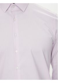 Calvin Klein Koszula K10K114298 Fioletowy Slim Fit. Kolor: fioletowy. Materiał: bawełna #4