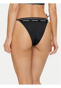 Calvin Klein Swimwear Dół od bikini KW0KW02431 Czarny. Kolor: czarny. Materiał: syntetyk