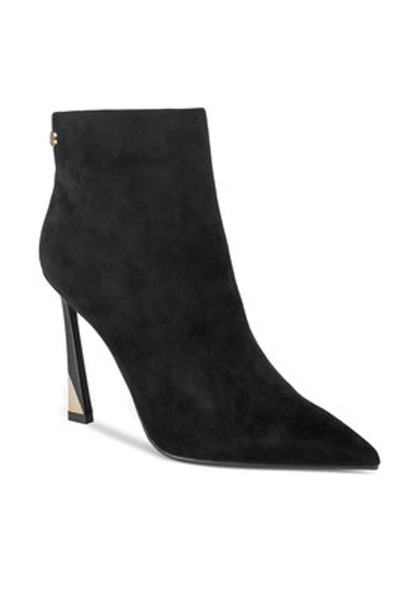 Eva Minge Botki HESA-1112-0402-3 Czarny. Kolor: czarny. Materiał: skóra, zamsz