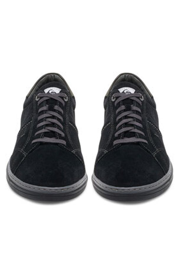 Quiksilver Półbuty JAYDEN-01 MB Czarny. Kolor: czarny. Materiał: zamsz, skóra
