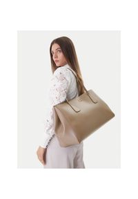 Torebka Calvin Klein. Kolor: beżowy #1