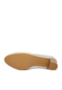 Rieker Czółenka 44650-90 Srebrny. Kolor: srebrny. Materiał: materiał #4